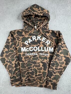 Parker McCollum Camo Hoodie Men's Size Small Brown
